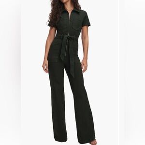 Good American Olive Jumpsuit